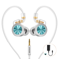 LETSHUOER D02 In-Ear Monitor Hifi IEM Wired Earphones for Type-C / 3.5mm variant 15