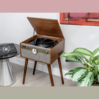 Victrola Century Signature+ 6-in-1 Wood Record Player variant 1