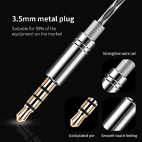 QKZ CK9 Subwoofer HiFi Sports Dual Driver Earphone variant 7