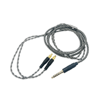 Strauss & Wagner  Leon A2DC to 4.4mm Balanced 4-core Silver Headphone Cable for Audio-Technica variant 1