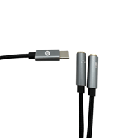 Strauss & Wagner  Asti Dual 3.5mm Female to USB-C Male Cable variant 2