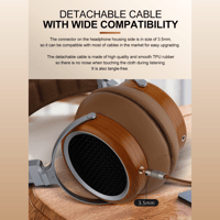 Sivga Audio Hi-Fi Dynamic Driver Open-back  Over-ear Wood Headphone variant 18