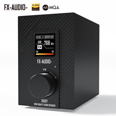 FX Audio ESS9068AS DAC Bluetooth 5.1 LDAC XMOS XU216 DSD512 768kHz  Balanced Full Decoder