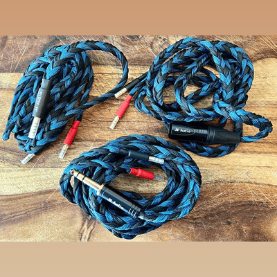 JM Audio Editions Ultra Litz  6.5ft - Handmade Headphone OFC Litz flexible Cable