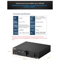 FX Audio R06-High-quality balanced line architecture headphone amplifier variant 3