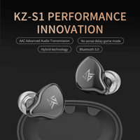 QKZ TWS KZ S1 S1D Bluetooth 5.0 One Touch Dynamic Earbuds variant 10
