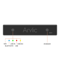 Arylic A30+ 30W x 2 WiFi Mini Stereo Amplifier variant 2