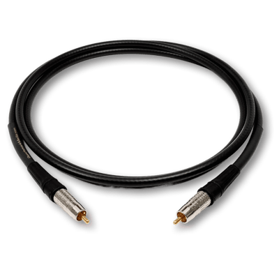Benchmark RCA to RCA Coaxial Cable for Digital Audio, Analog Audio, or Analog Video