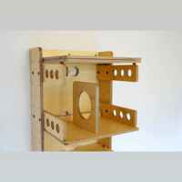 Apos x Apos x MattyBlue Wall-mounted Audio Rack variant 18