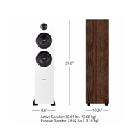 Fluance RT81 Elite High Fidelity Vinyl Turntable with Ai81 Elite Powered 2-Way Floorstanding Tower Speakers variant 7