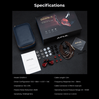 AFUL AFUL DAWN-X 1DD+8BA+4EST+1BC Drivers In-Ear Earphones variant 29
