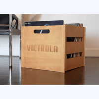 Victrola Wooden Record Crate variant 2