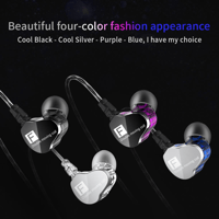 QKZ F910 In-Ear Subwoofer Earphones with Dual Dynamic Drivers & Mic variant 5