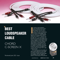 Chord Company C-screenX speaker cable variant 3