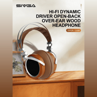 Sivga Audio Hi-Fi Dynamic Driver Open-back  Over-ear Wood Headphone variant 10