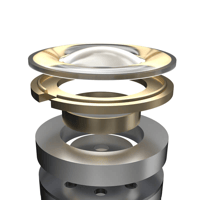 QKZ EDX Earphone Noise Cancelling HiFI Bass Earbuds variant 9