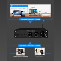 FX Audio XL-2.1BL 2.1Channel TPA3116D2 Bluetooth 5.1 QCC3034 Class D amplifier variant 15