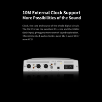 Aune aune S9c Pro DAC with Headphone Amp with AL3 XLR Balanced Male to Female 3-Pin Audio Cable 1 Pair variant 19