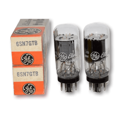 Miller Audio GE Large Plate, Coin Base 6SN7 GTB