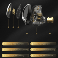 QKZ HBB 3.5mm In-Ear Sports Earphones for Mobile & Gaming variant 7