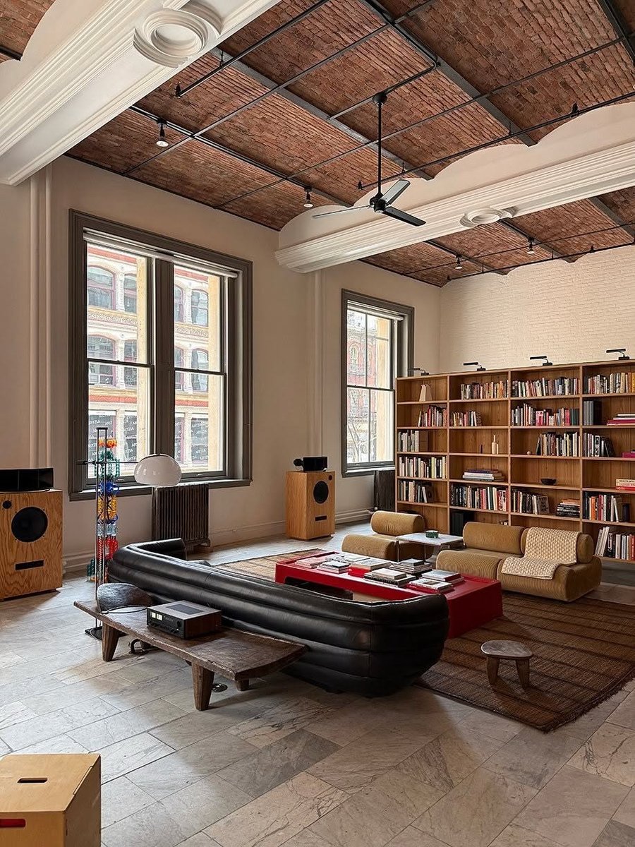 Featured Paris apartment listening room concept