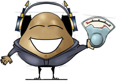 Watt'n Potatoes mascot