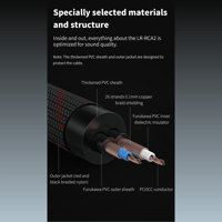FiiO Dual RCA Analog Audio Adapter variant 7