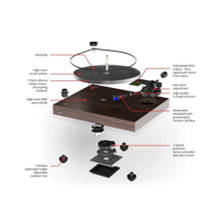 Fluance RT85 Reference High Fidelity Vinyl Turntable variant 6