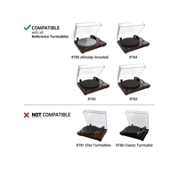 Fluance High Density Frosted Acrylic Platter For Fluance Reference Turntables variant 4
