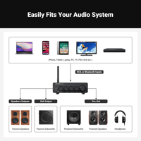 Fosi Audio Fosi Audio BT30D Pro 2.1 Channel Bluetooth Amp variant 7