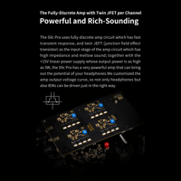 Aune aune S9c Pro DAC with Headphone Amp with AL3 XLR Balanced Male to Female 3-Pin Audio Cable 1 Pair variant 14