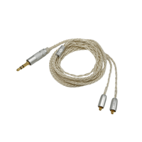 Strauss & Wagner  Oberwil MMCX Without Earhook to 3.5mm In-Ear Monitor Upgrade Cable variant 1