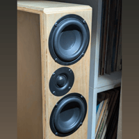 Neil Blanchard Designs Tower 4T4 Mass Loaded Transmission Line Speaker Build Manual variant 2