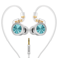 LETSHUOER D02 In-Ear Monitor Hifi IEM Wired Earphones for Type-C / 3.5mm variant 1