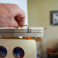 Apos x Apos x MattyBlue Wall-mounted Audio Rack variant 6