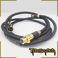 Snake River Audio Takshaka balanced XLR interconnects variant 3