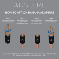 Austere V Series Banana Adapters variant 6
