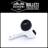 Dekoni Audio Memory Foam Earphone Tips for the Apple Airpods Pro & Airpods Pro 2 variant 1