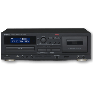 TEAC- USA TEAC AD-850-SE Cassette Deck CD Player