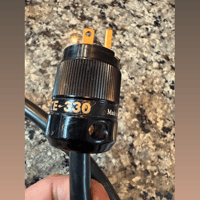 JM Audio Editions 6Ft ZCABLES AC Power Cord Gold Lightening Wattgate 330 Made in USA variant 5