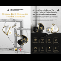 QKZ ZXD Sports In-Ear Dynamic HIFI Bass Earphones – Basic/Mic variant 5