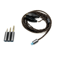 Strauss & Wagner  Nyon Braided 3-In-1 Upgrade Cable for Sennheiser HD600/650/660S2/6XX/58X variant 1