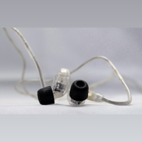 Dekoni Audio Dekoni Premium Memory Foam Isolation Earphone Tips black – Mercury 4.9mm variant 1