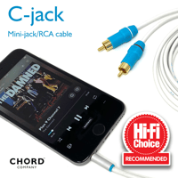 Chord Company C-jack mini-jack/RCA analogue interconnect variant 4