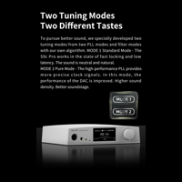 Aune aune S9c Pro DAC with Headphone Amp with AL3 XLR Balanced Male to Female 3-Pin Audio Cable 1 Pair variant 18