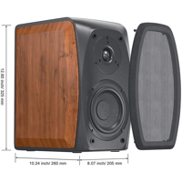 Fosi Audio Fosi Audio DK560-N Bookshelf Speakers variant 5