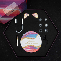 Kinera Kinera Freya Hand Painted 3BA+1DD Hybrid IEMs - HiFi Headset In-Ear Earphones with Detachable 0.78mm 2pin Cable Premium Earbuds variant 4