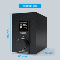 FX Audio ESS9068AS DAC Bluetooth 5.1 LDAC XMOS XU216 DSD512 768kHz  Balanced Full Decoder variant 11