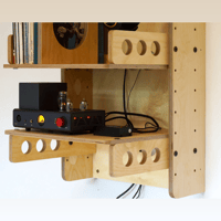 Apos x Apos x MattyBlue Wall-mounted Audio Rack variant 13