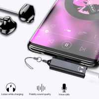 QKZ Innovative USB-C to 3.5mm Audio Adapters for Seamless Sound variant 11